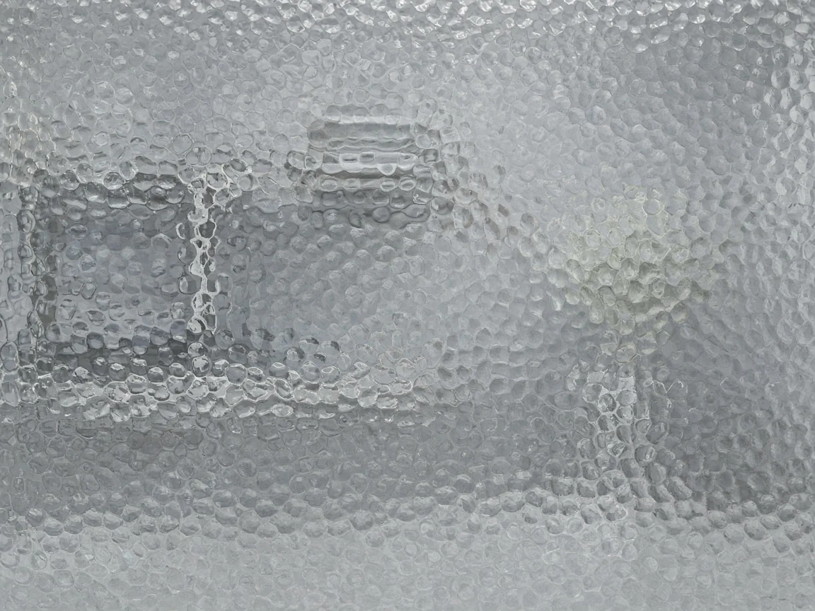 Original digital concept rendition for Small Hammered decorative glass