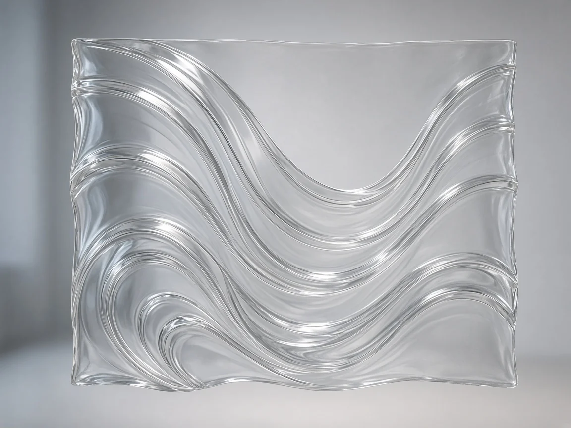 Original digital concept rendition for Spectrum Baroque decorative glass