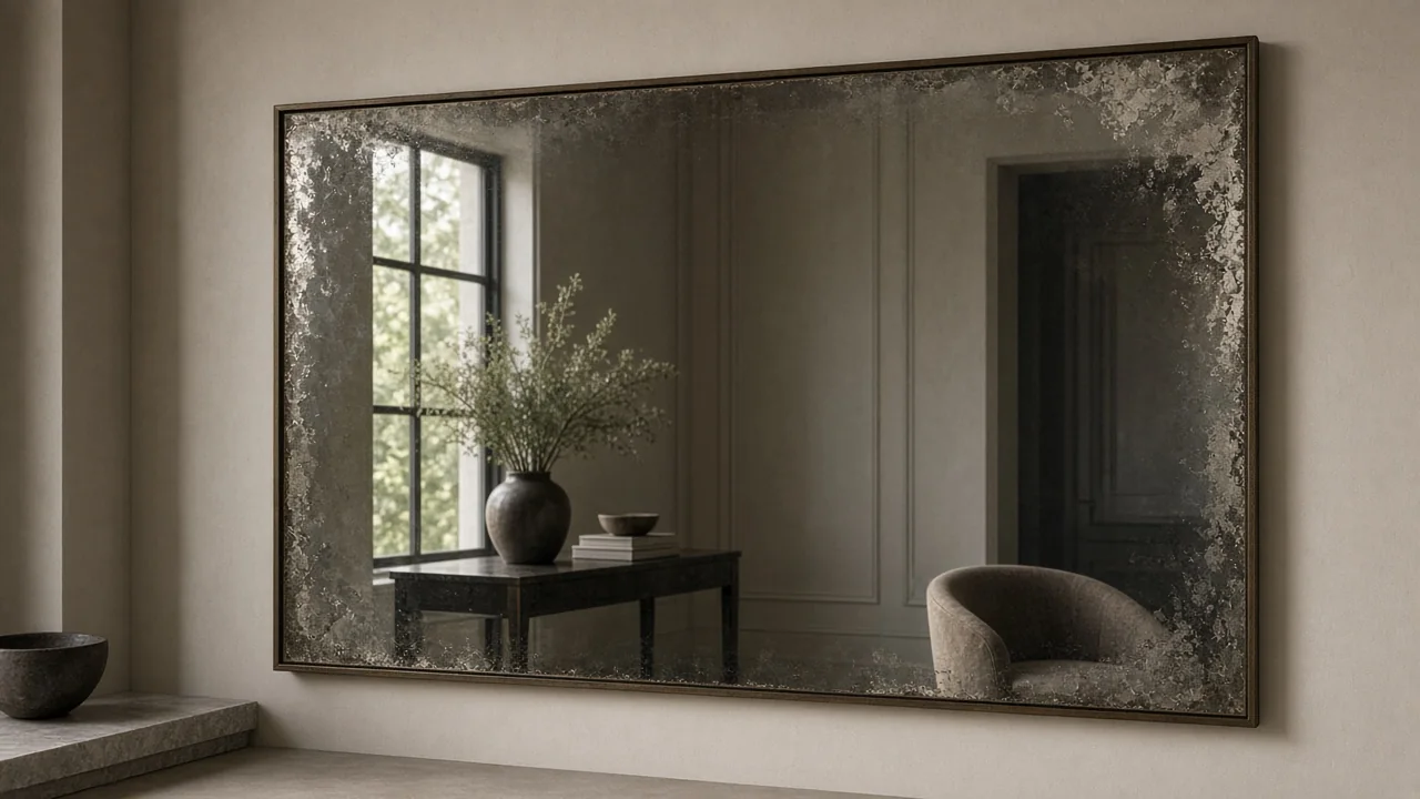 AI-generated concept visualization for Antique Mirror