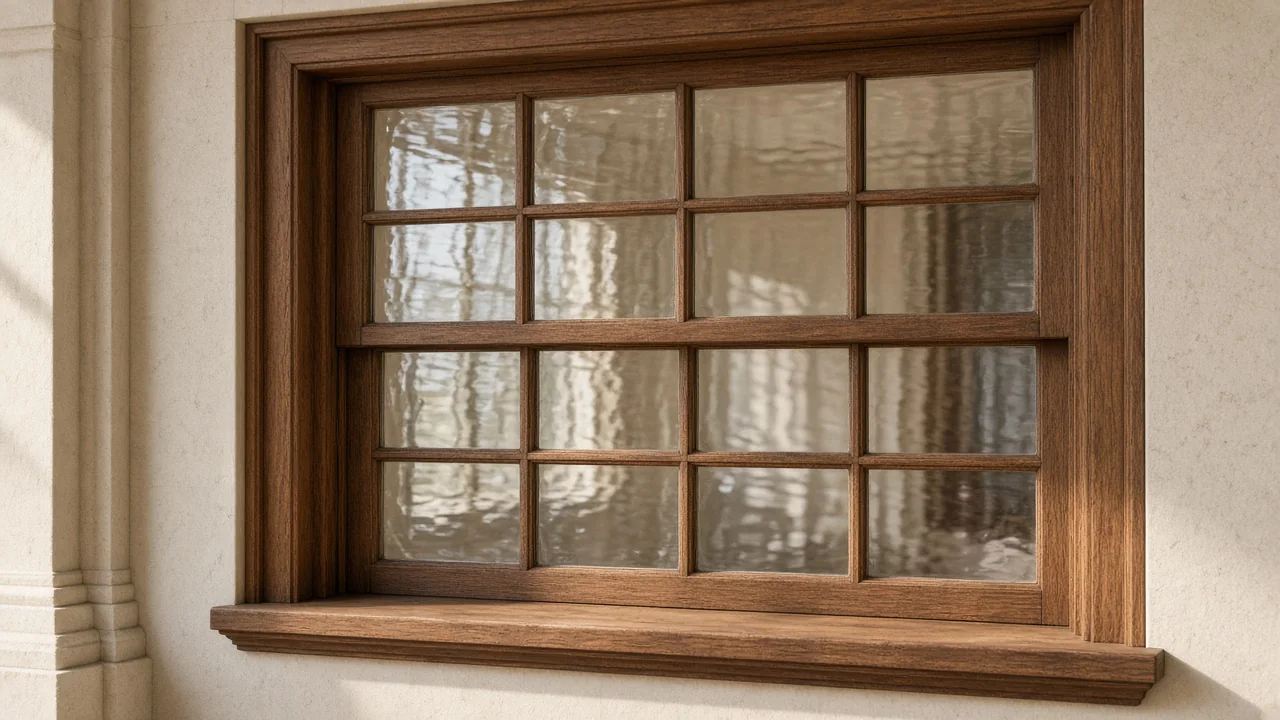 AI-generated concept visualization for Restoration Window Glass